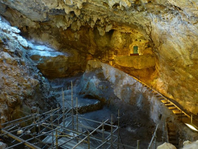 Northern Spain Tour Paleolithic Art Cave Entrance